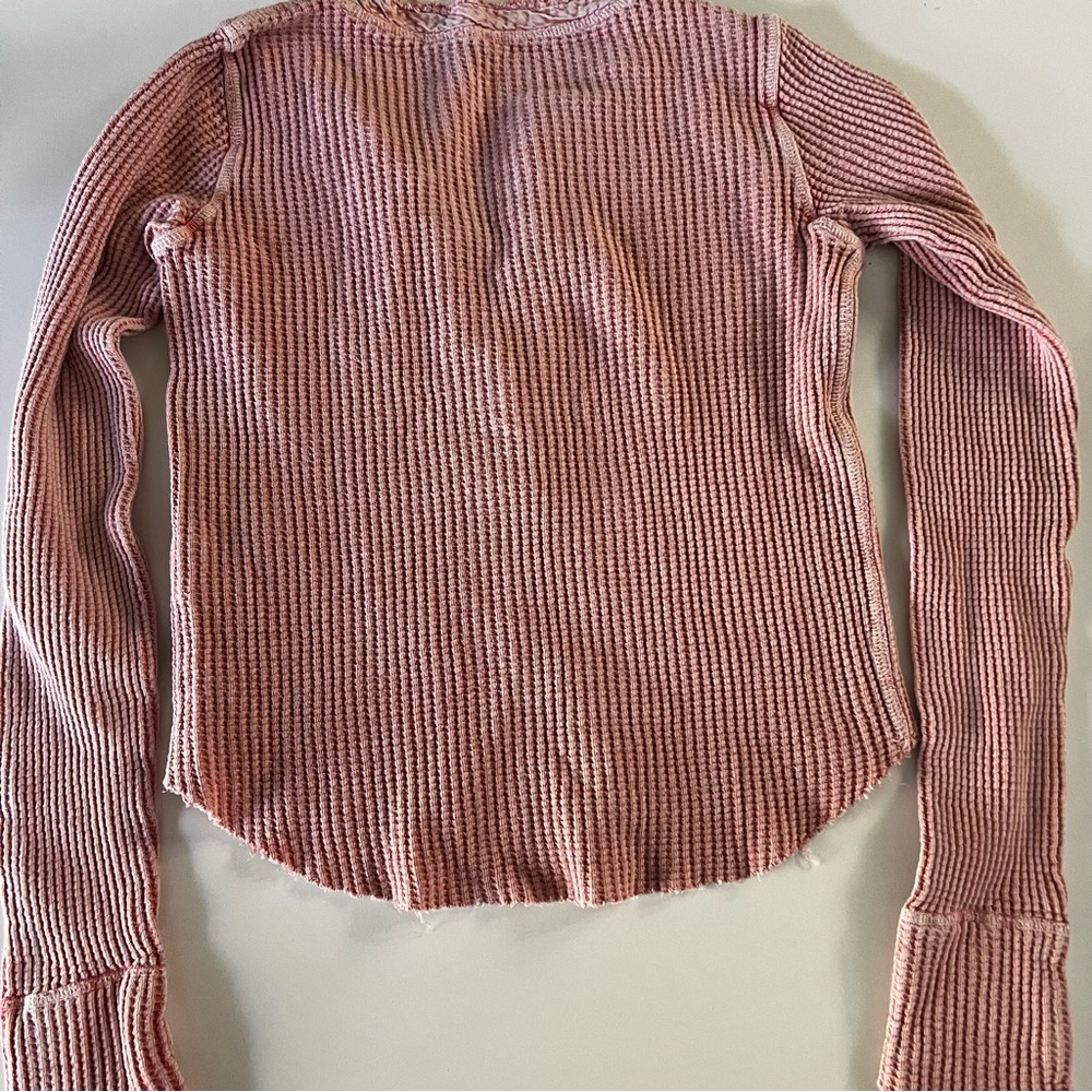 Free people Pink Long Sleeve Top - Picture 5 of 5